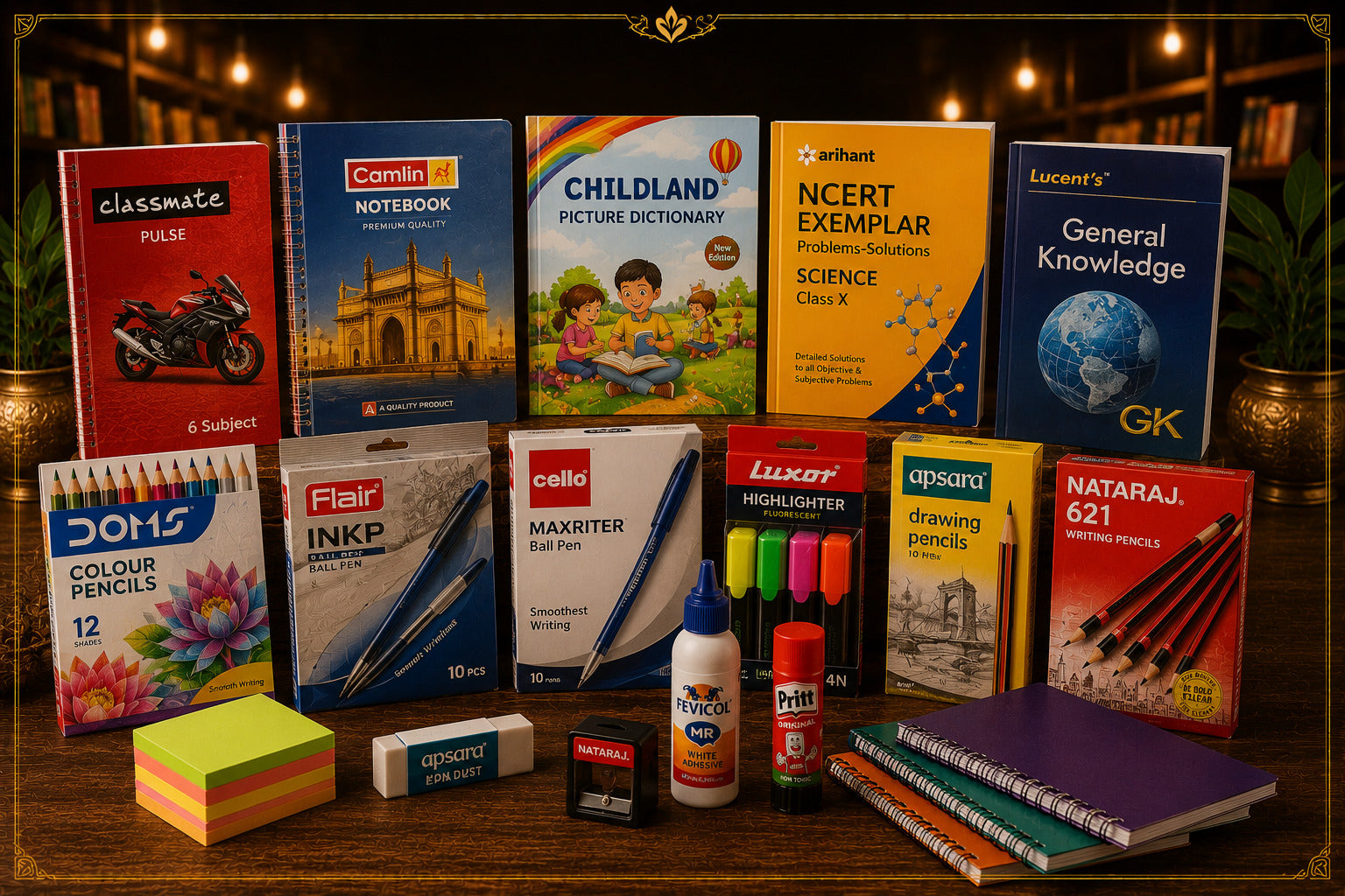 Books & Stationery