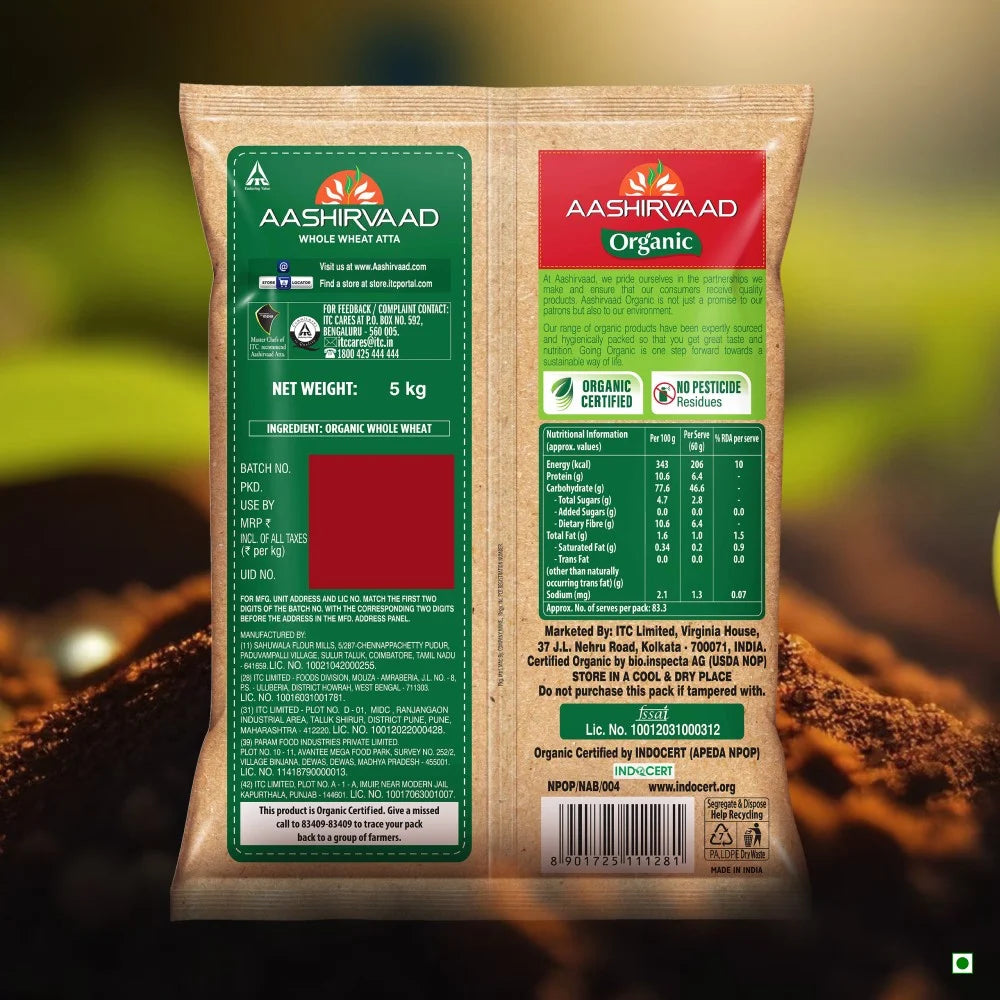 Aashirvaad Organic Atta