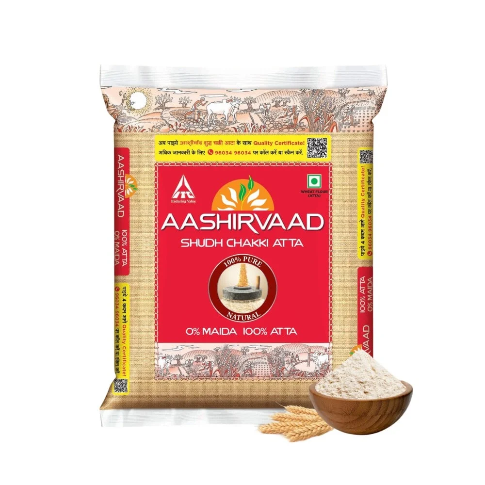 Aashirvaad Shudh Chakki Atta (100% Atta, 0% Maida)