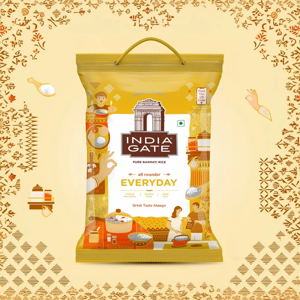 India Gate Mogra Basmati Rice Short Grain 1kg