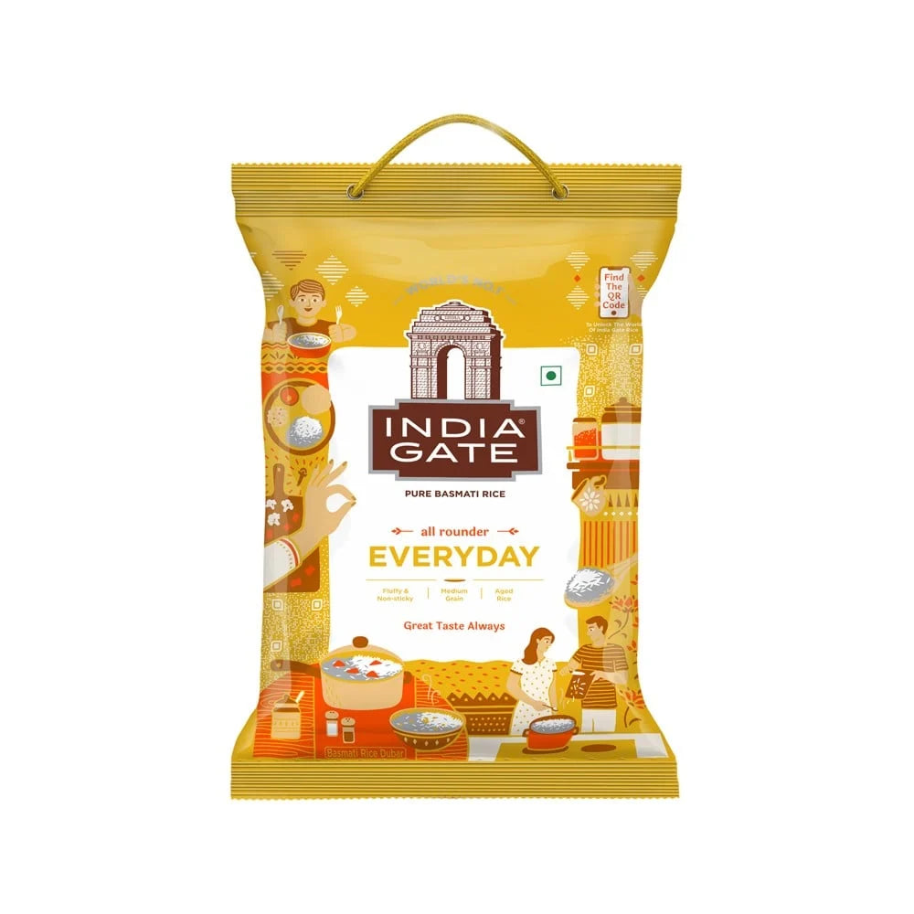 India Gate Everyday Basmati Rice (Medium Grain)