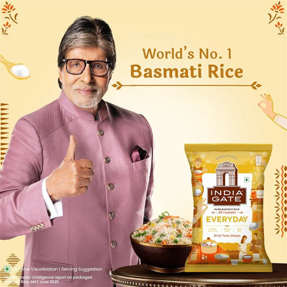 India Gate Everyday Basmati Rice (Medium Grain)