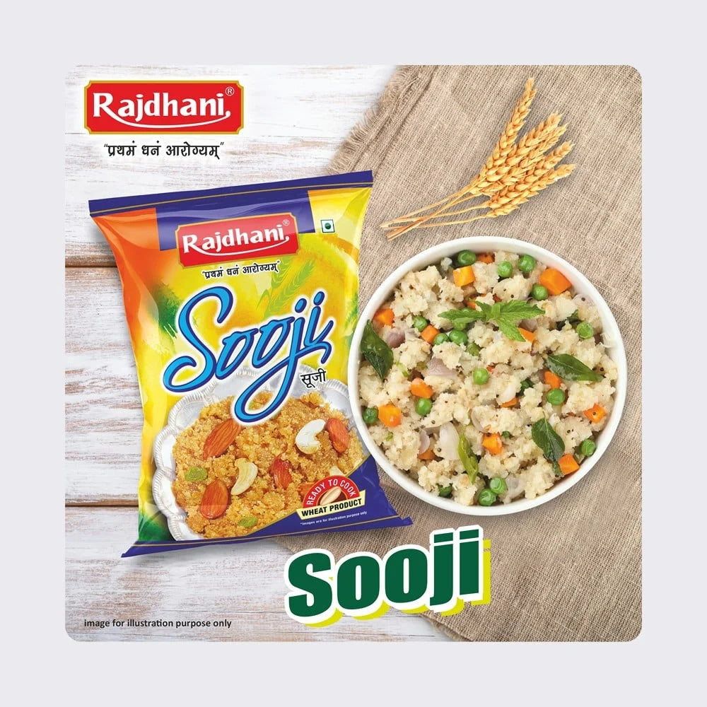 Rajdhani Sooji Rava 1kg