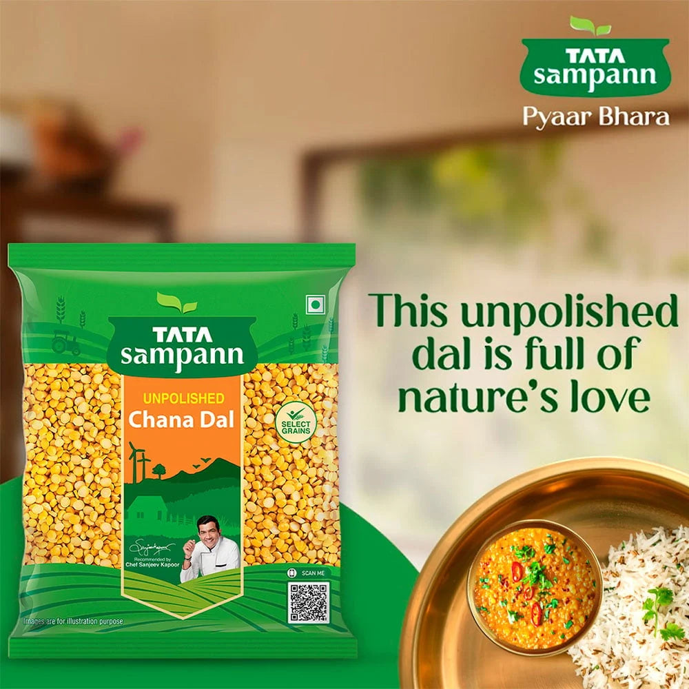 Tata Sampann Unpolished Chana Dal