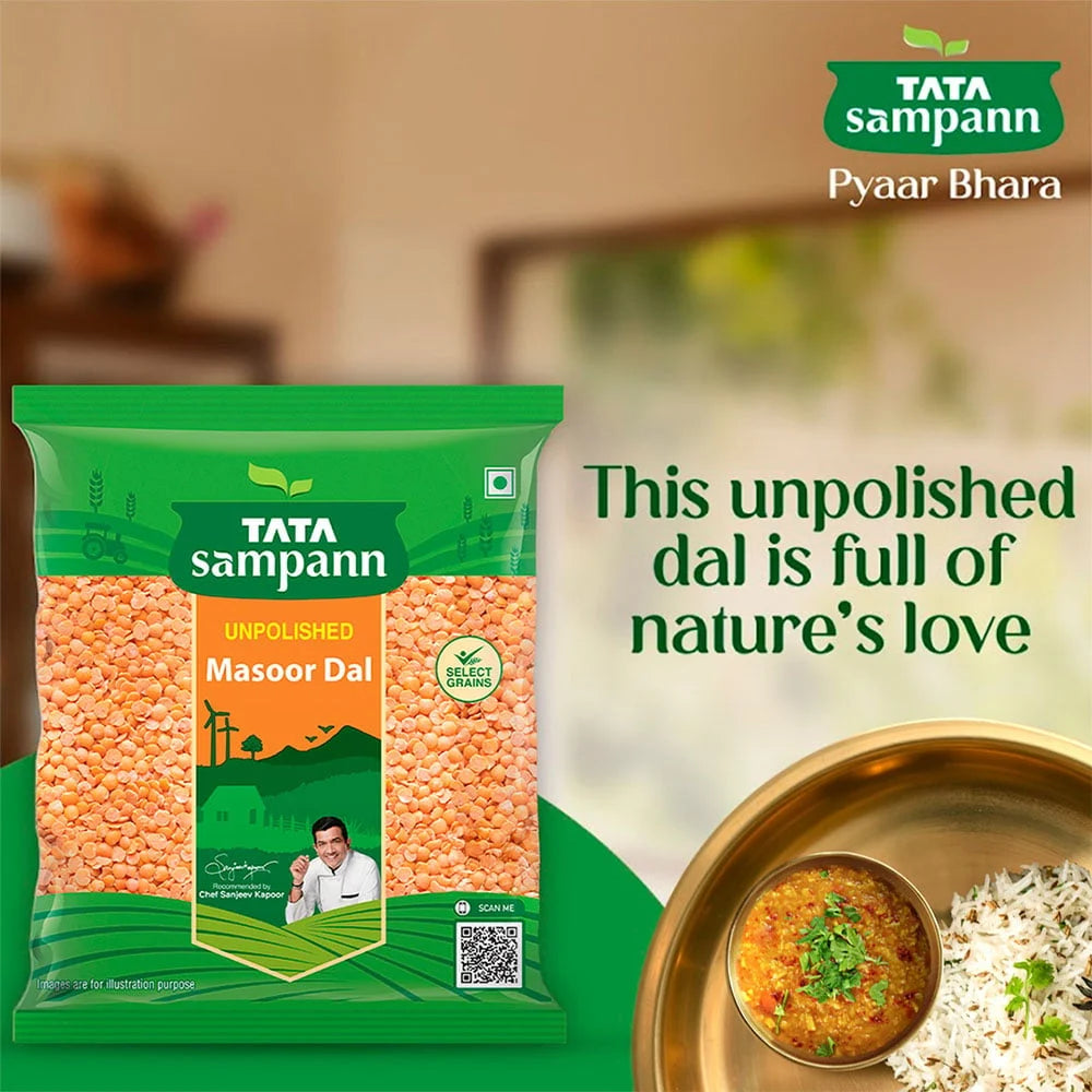 Tata Sampann Unpolished Masoor Dal