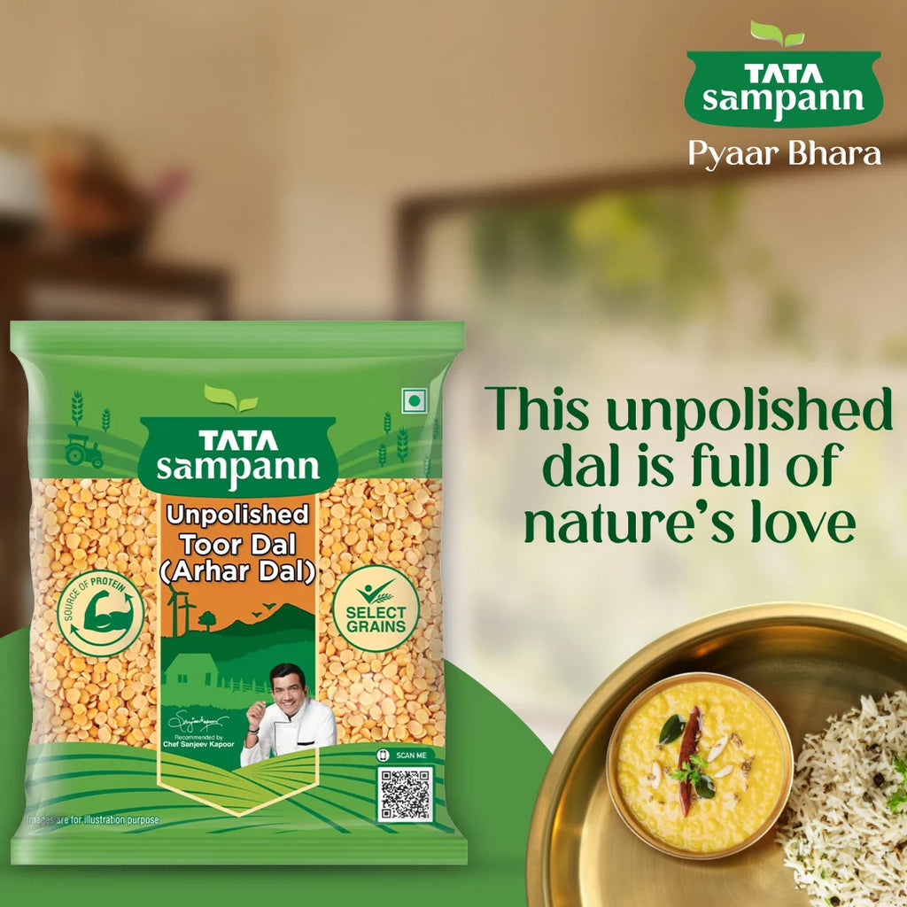 Tata Sampann Unpolished Toor Dal