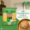 Tata Sampann Unpolished Yellow Moong Dal (Dhuli) Split