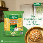 Tata Sampann Unpolished Yellow Moong Dal (Dhuli) Split