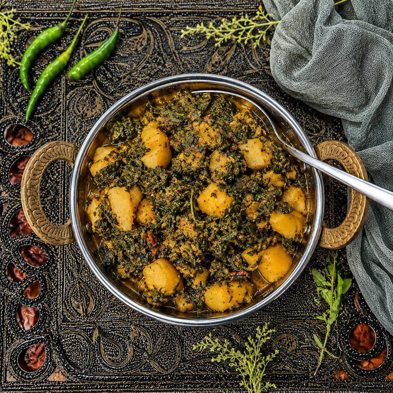 Aloo Palak