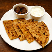 Aloo Paratha with Curd