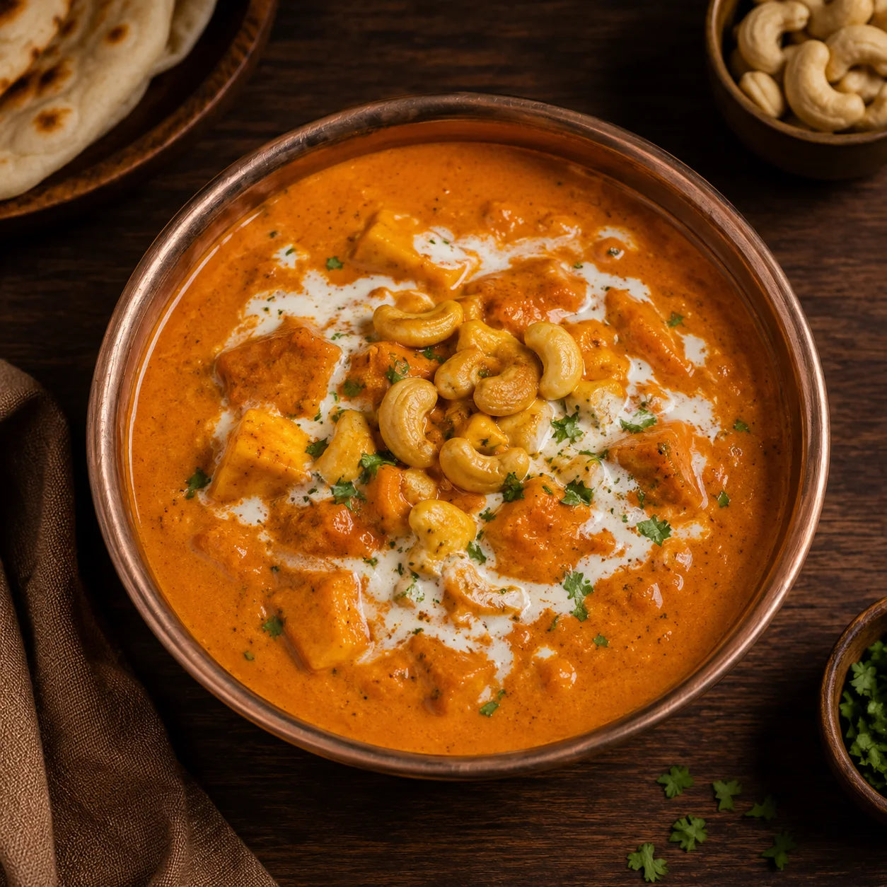 Cheese Cashew Butter Masala