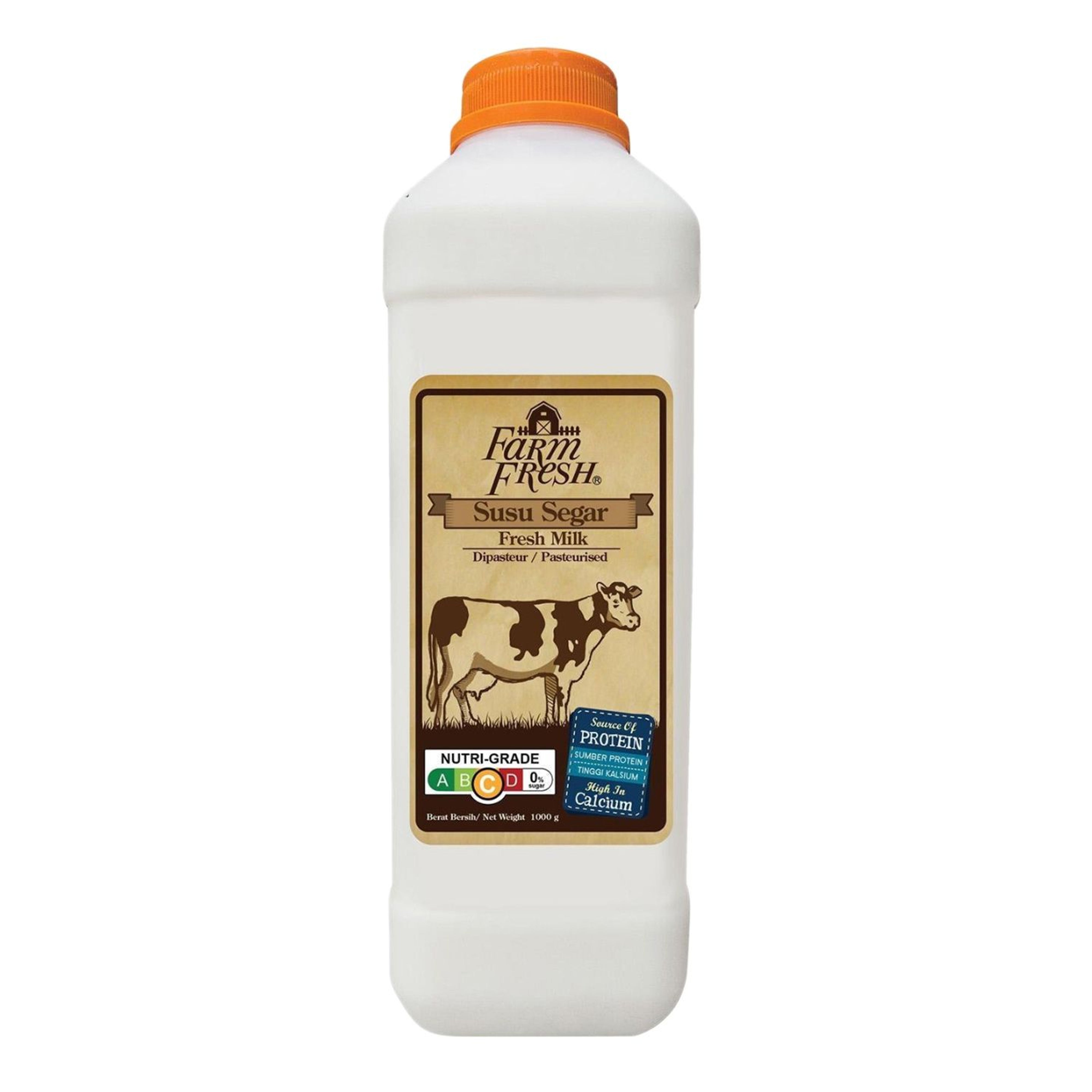 Farm Fresh Milk Plain 1L