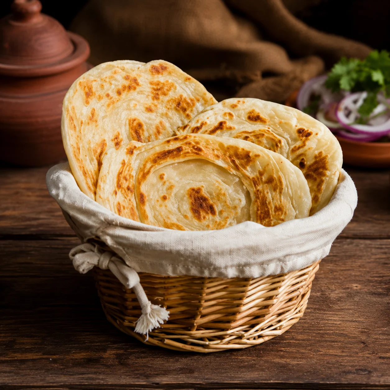 Kerala Paratha