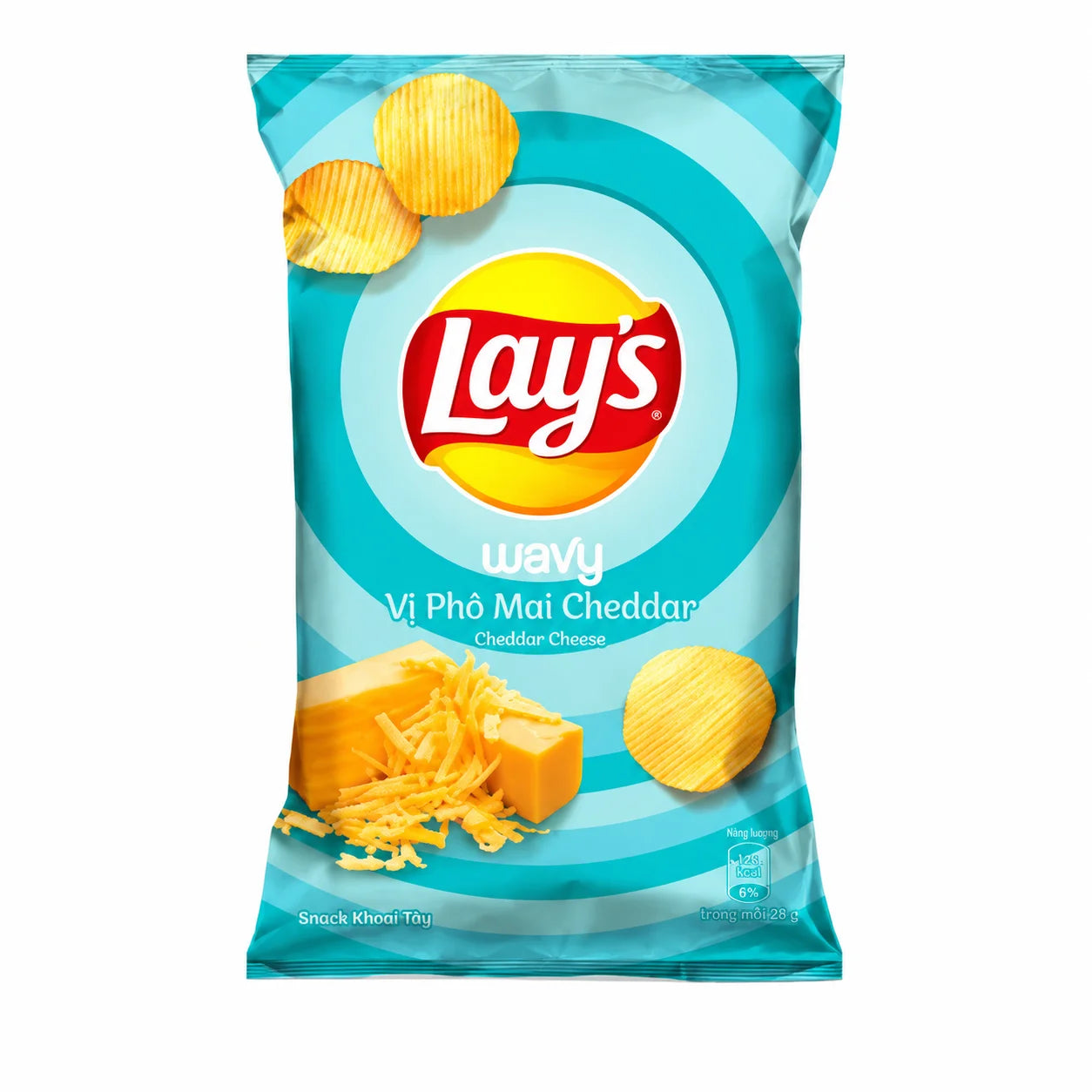 Lay's Wavy Cheddar Cheese Chips 150g