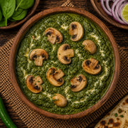 Mushroom Palak