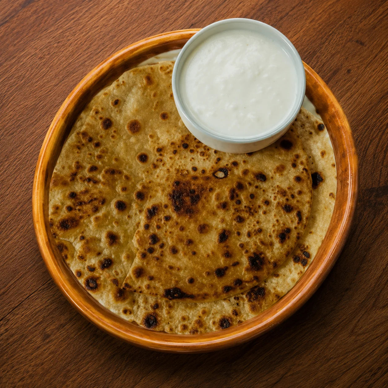 Paratha & Yogurt
