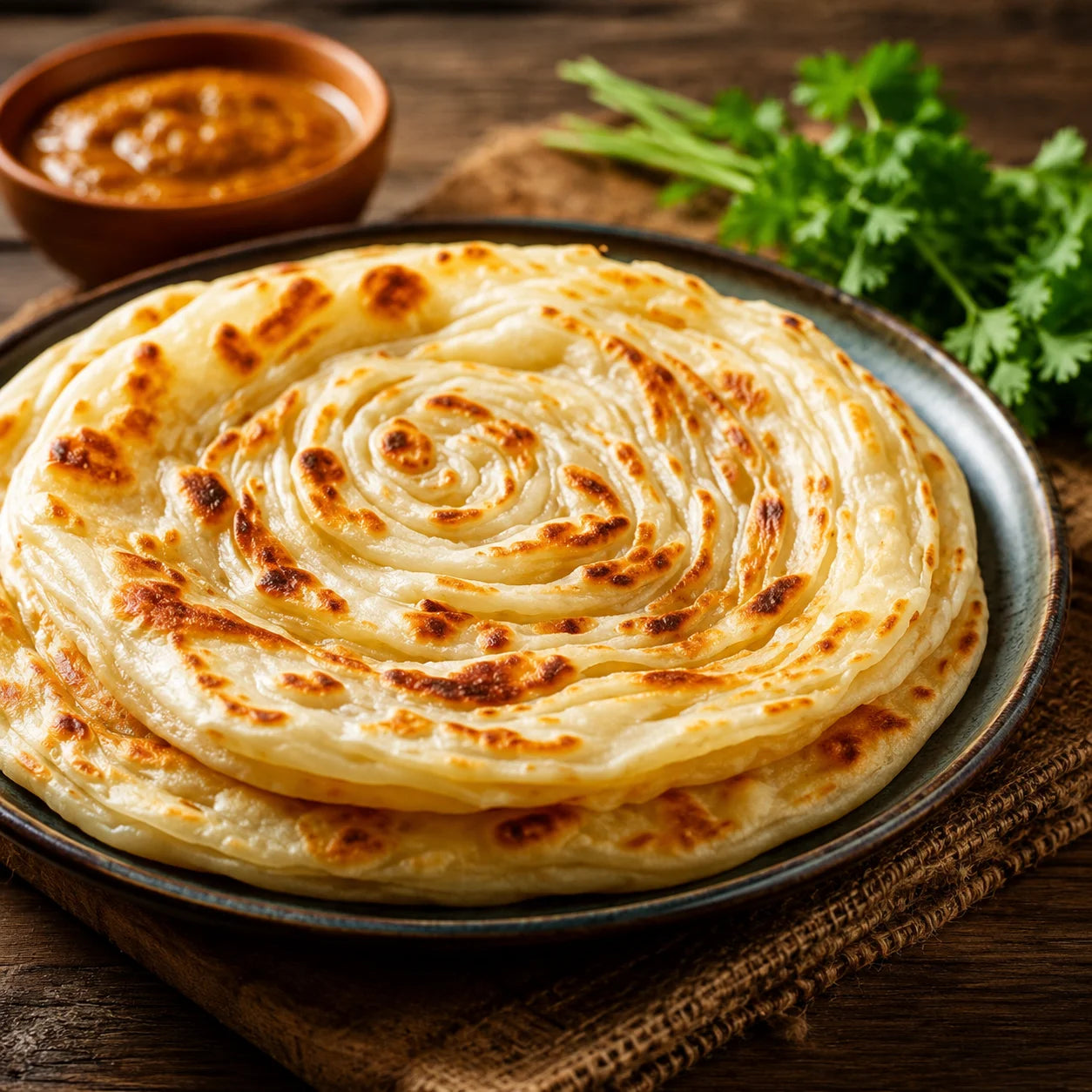 Tandoori Lachha Paratha